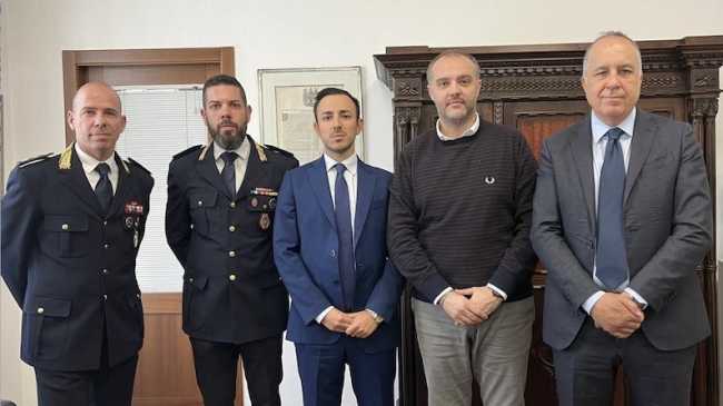 visita questore trecate foto ott 24