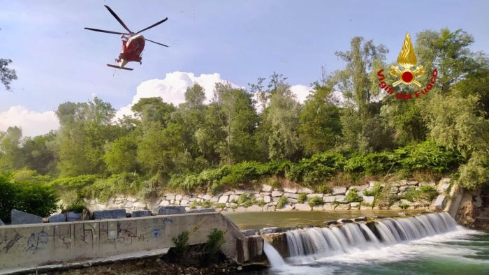 vigili del fuoco soccorso vigliano ricerca persona
