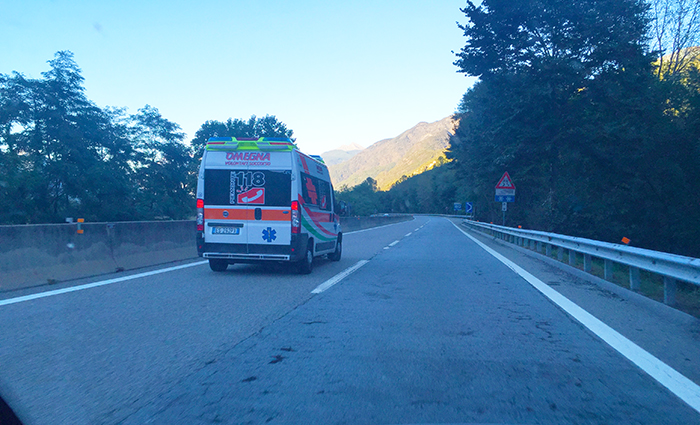 ambulanza superstrada