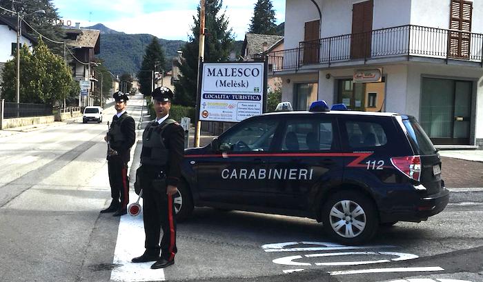carabinieri vigezzo pattuglia malesco