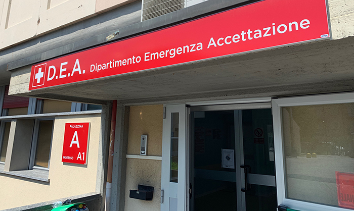 dea san biagio ospedale entrata