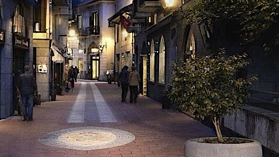 Arona, presentato progetto definitivo di riqualificazione di via Cavour