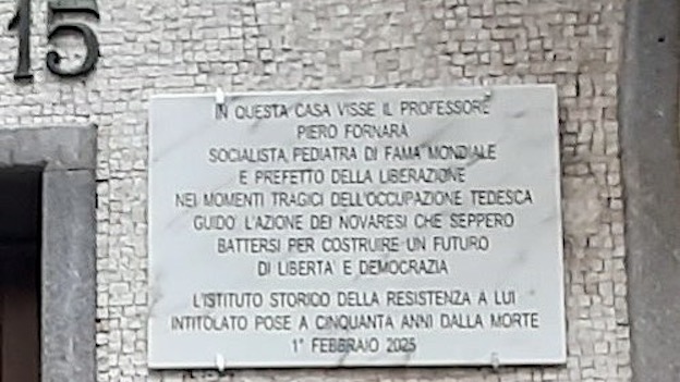 targa piero fornara