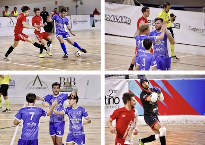 novara calcio a 5 gara rom 25