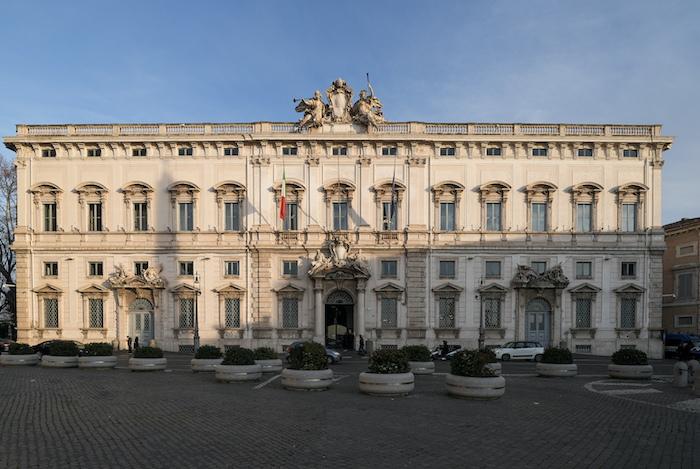 corte costituzionale Palazzo della Consulta Rome