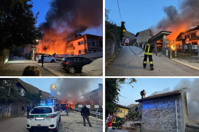 incendio cannobio 25ottobre