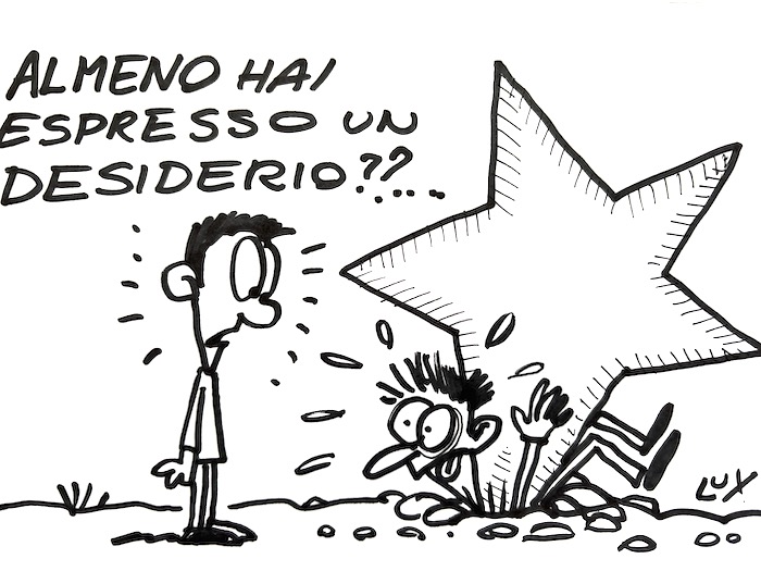 San Lorenzo... appuntamenti col destino - La vignetta di Lux