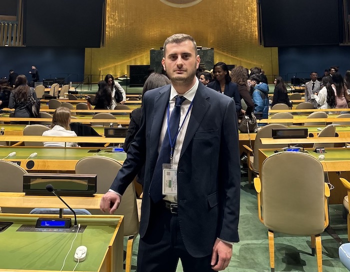 L'ossolano Manuel Ricchi a New York per il forum dei diplomatici del futuro